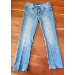 Levi's Slight Curve Classic Rise Straight Leg Stretch Light Blue Jeans Size28/30